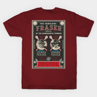 The Outer Worlds - Fraser bros poster T-Shirt